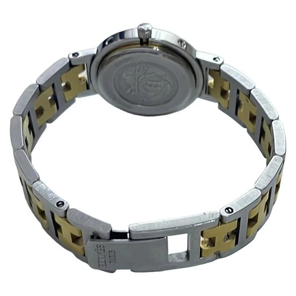 Auth HERMES Clipper - 5***** Silver Gold Women's Wrist Watch - Picture 5 of 5